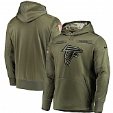 Nike Falcons Olive Salute To Service Men's Pullove Hoodie,baseball caps,new era cap wholesale,wholesale hats